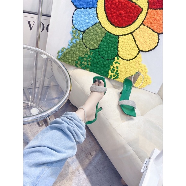 GIÀY Z A R A QUAI ĐÁ HẬU DÂY KÉO CAO 7 PHÂN VỀ ĐỦ MÀU