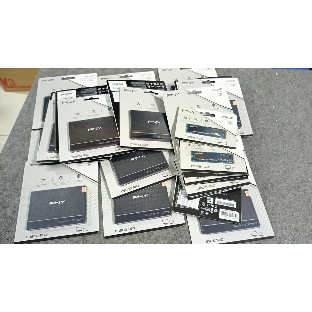 Ổ cứng PNY 240gb 2.5 inch SATA3 (Đọc 535MB/s - Ghi 500MB/s) | BigBuy360 - bigbuy360.vn