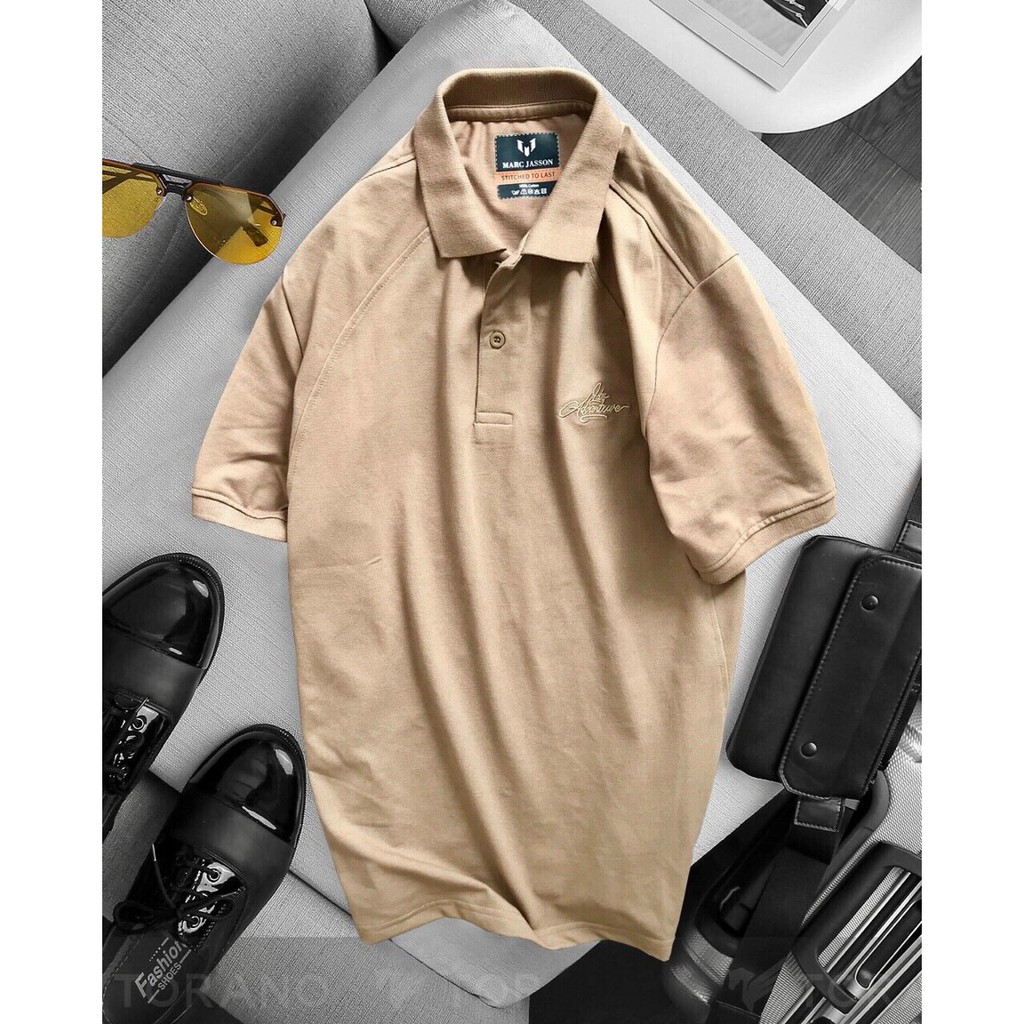 Áo thun Polo nam cổ bẻ vải cá sấu Cotton trẻ trung -⚡️ Hàng VNXK ⚡️Áo thun nam xuất khẩu chất liệu cotton