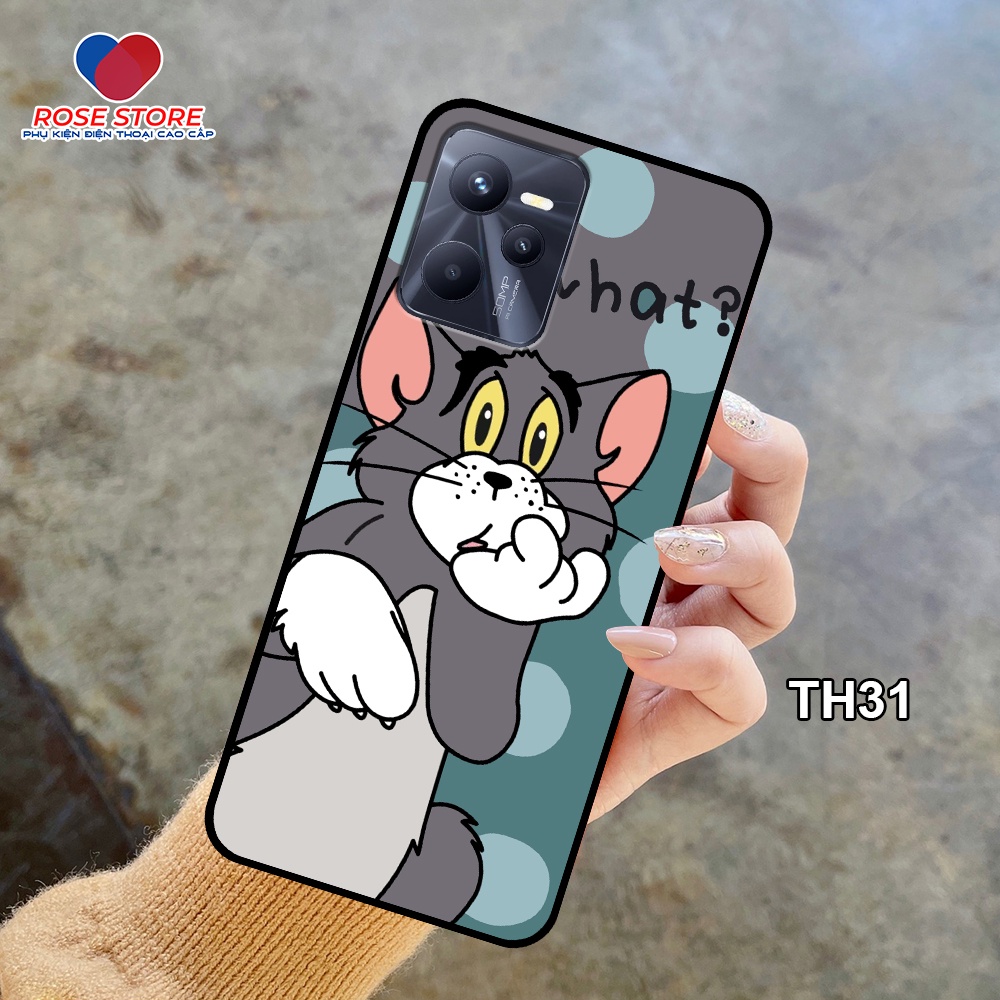 Ốp lưng Realme C35 in hình bearick dễ thương đáng yêu - giá rẻ