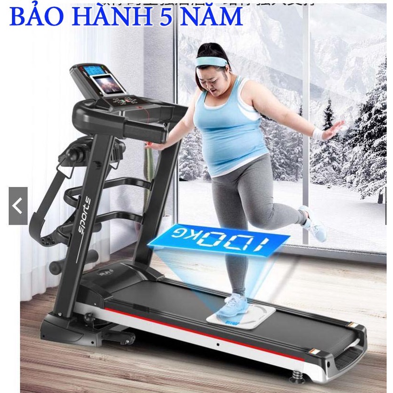 Máy chạy bộ tại nhà gấp gọn a7s pro, công xuất 3.0. tốc độ 1-12.8 km/h. thiết bị thể dục trong nhà- bảo hành 5 năm