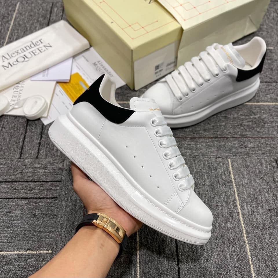 Giày Sneaker Cổ Thấp Mc Queen, Giầy Thể Thao Nam Nữ Trắng Thời Trang Giá Rẻ MCQ giá siêu rẻ full bill box