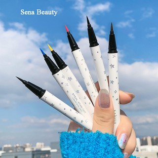 Bút kẻ mắt ngòi lông chống nước Faiccia Steal Star Cat Sena Beauty