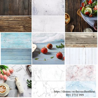 Phông nền chụp ảnh 3D hai mặt size (87cm x 55 cm)