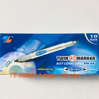Bút lông dầu PM-04 - xanh