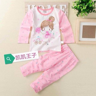 Đồ bộ tay dài bé gái