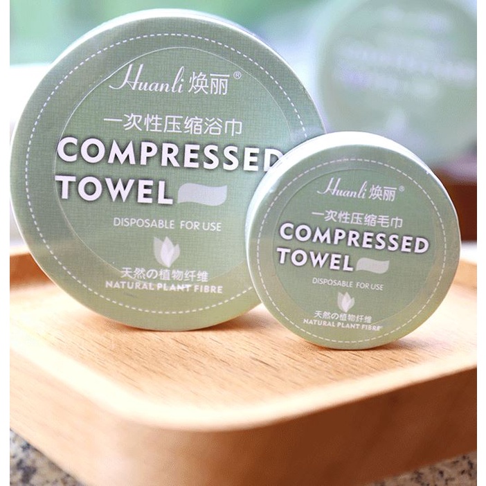 Khăn Tắm Dạng Nén Dùng Một Lần