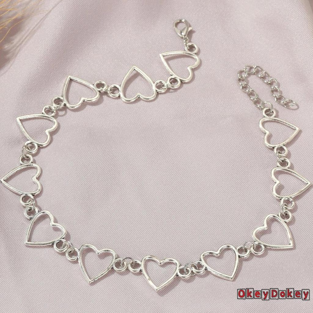 Vòng cổ Mặt Hình Trái Tim Sáng Tạo Cho Nữ