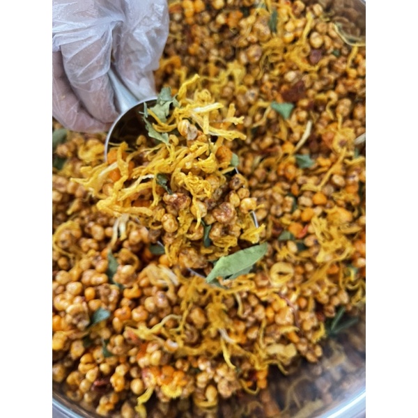 220gr Bắp sấy giòn mix khô gà nguyên bản | BigBuy360 - bigbuy360.vn