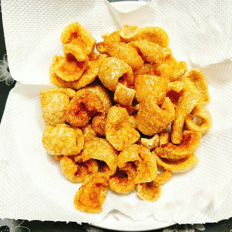 Bì heo chiên giòn xóc muối ớt Keto/Das/Lowcarb. Giá 80K/250 gram