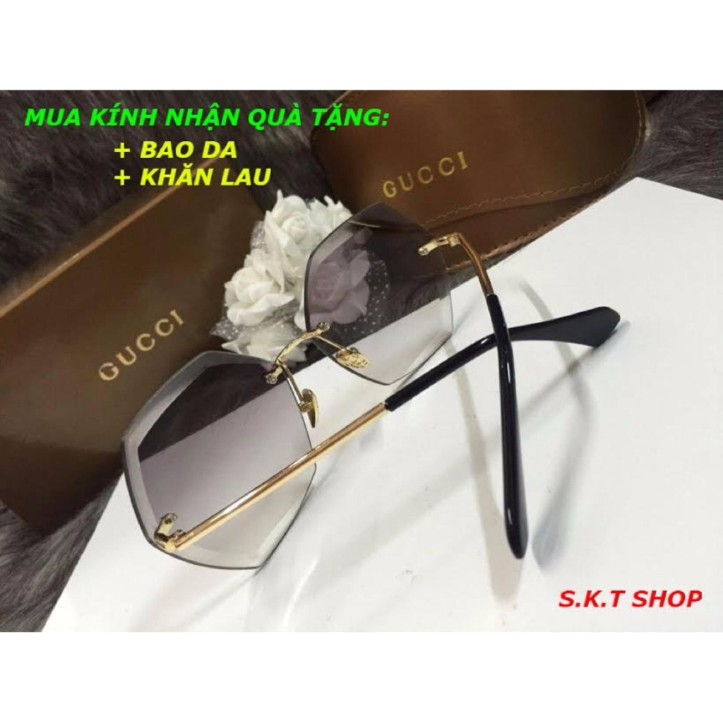 Kính râm Nữ mắt khoan  cao cấp mới 002