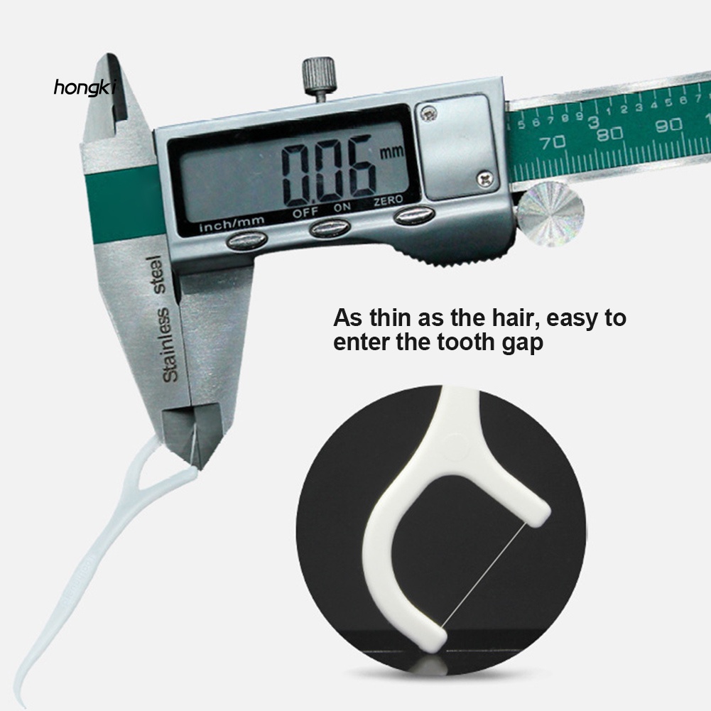 Set 1 / 5 Hộp 50 Tăm Chỉ Nha Khoa Chất Lượng Cao