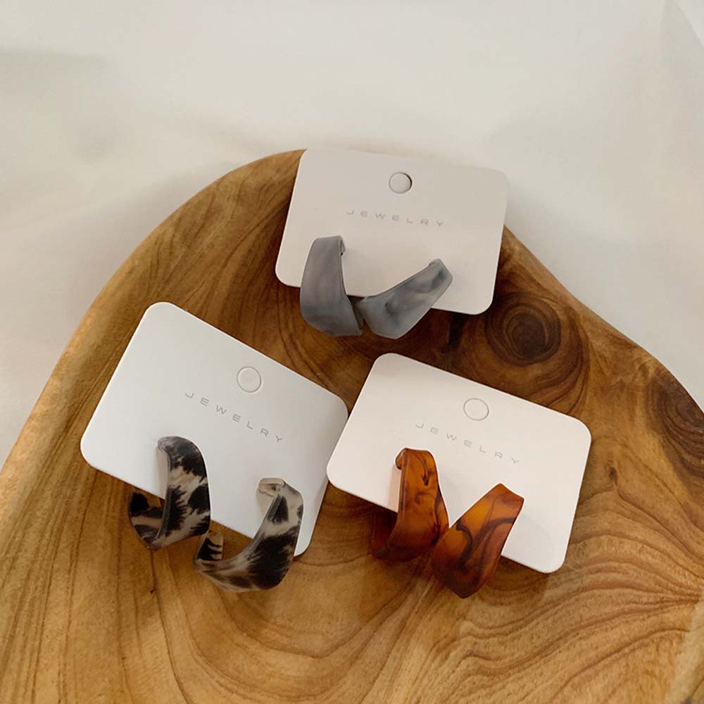 Khuyên tai  nữ hình học thời trang