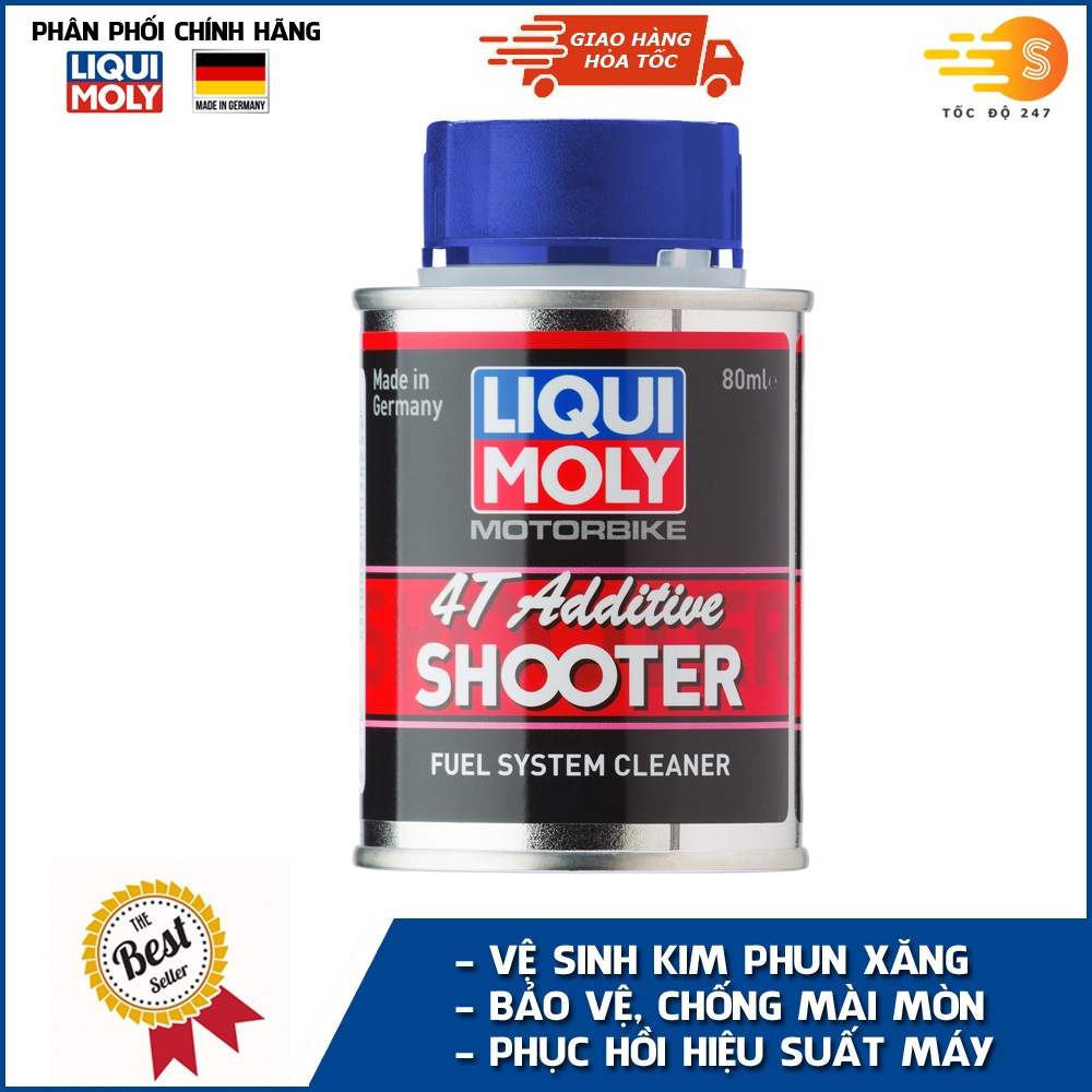 Phụ gia vệ sinh buồng đốt tẩy carbon cho xe máy Liqui Moly 7916 - Carbon Cleaner