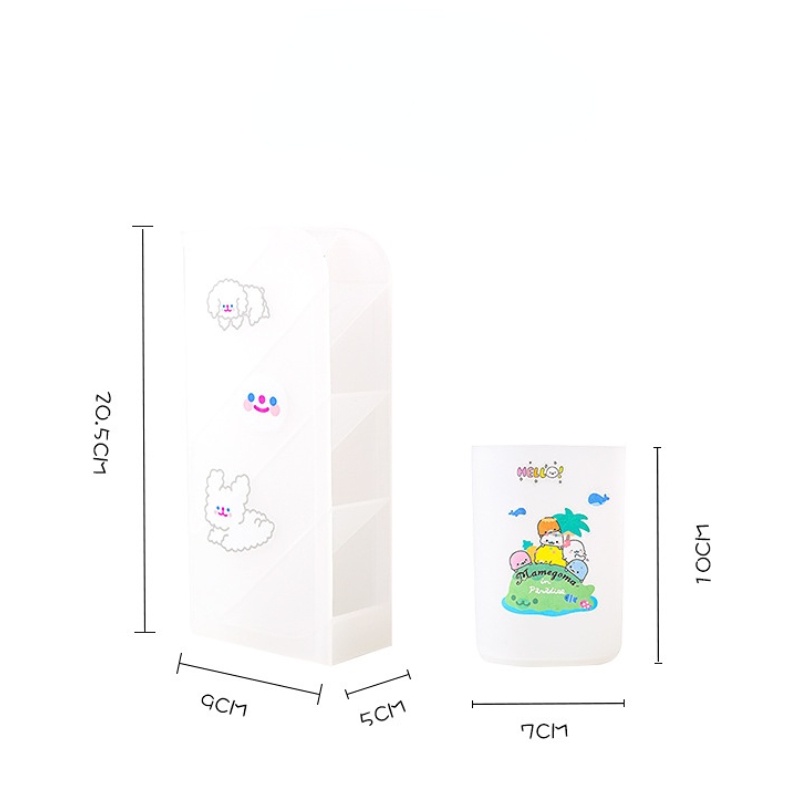 Ống Đựng Bút Để Bàn Phong Cách Hàn Quốc Dễ Thương Sáng Tạo