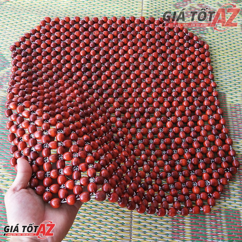 Lót ghế ngồi văn phòng, lót ghế ô tô bằng gỗ nhãn -Đẹp - Giá rẻ nhất thị trường