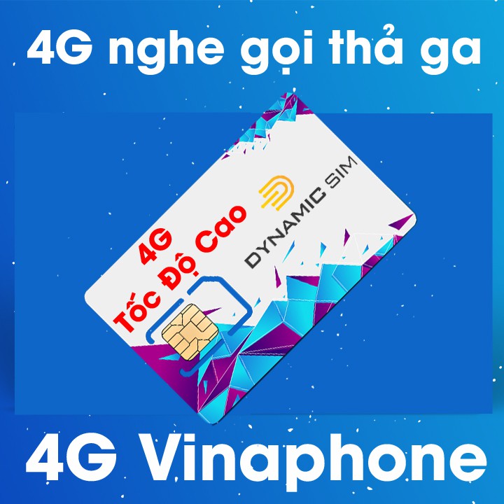 Sim 4g Vinaphone VD89 tặng ngay 60GB