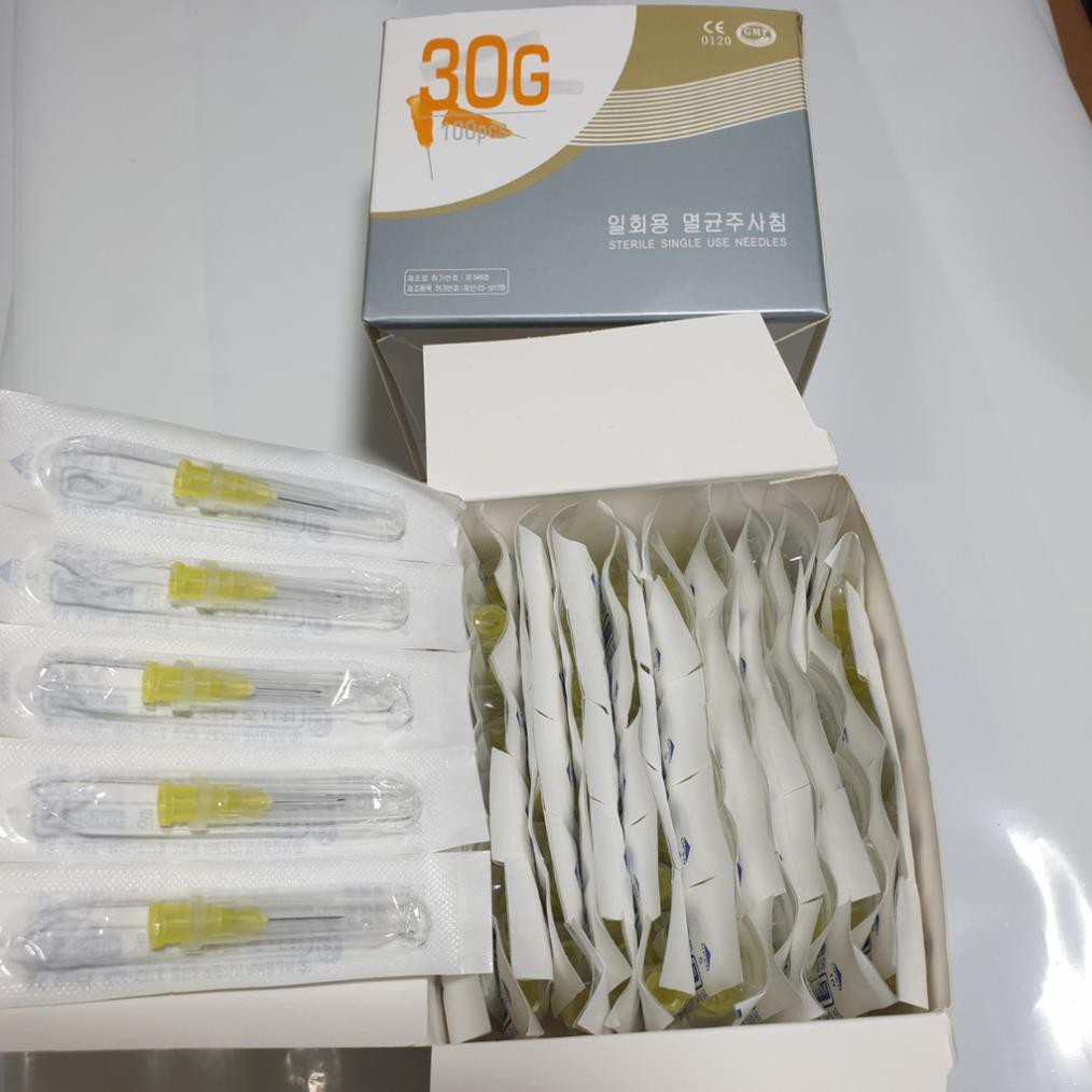 tách lẻ Đầu kim tiêm dưỡng chất meso 30G của hãng Sungshim Hàn Quốc 4mm, 13mm | BigBuy360 - bigbuy360.vn