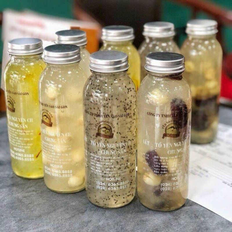 Chai dây xách/nắp nhôm 300ml - 500ml