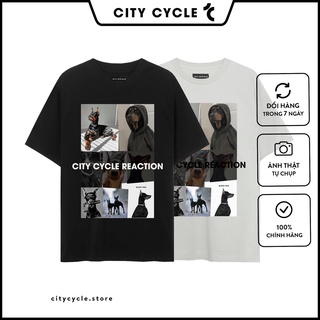 Áo thun nam nữ Reaction City Cycle - áo thun tay lỡ unisex Local Brand