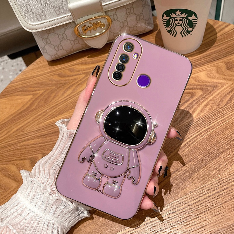 Ốp lưng realme 5 realme c3 realme 5i realme 6i realme 5 pro Ốp Điện Thoại silicone Mềm Mạ Điện Chống Sốc Cho realme 5 realme c3 realme 5i realme 6i realme 5 pro ZJYHY01