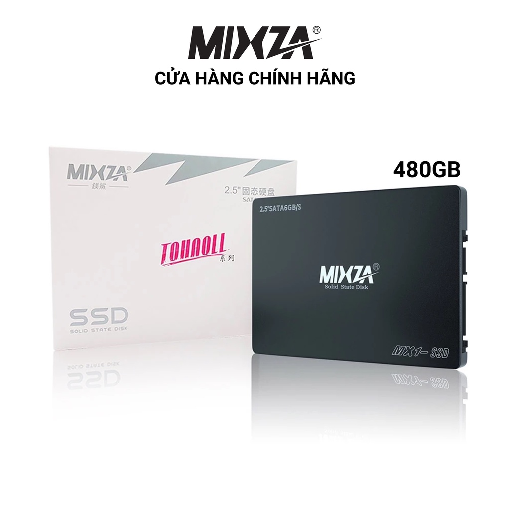 Ổ Cứng SSD 480GB MIXZA MX1 SATA III 6Gb/s I Mixza Vietnam