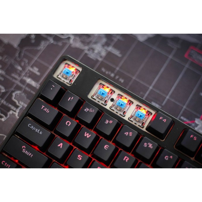 Bàn phím cơ DareU DK87 Black - Blue switch | BigBuy360 - bigbuy360.vn