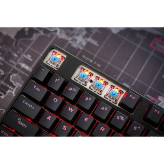 Bàn phím cơ DareU DK87 Black - Blue switch