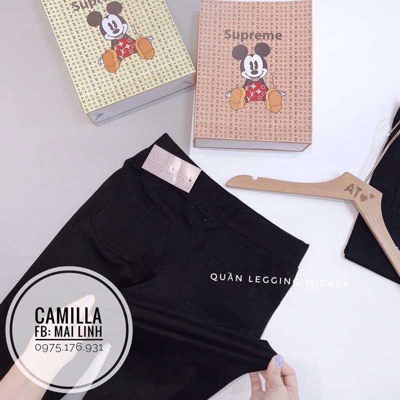 ✨BÁN SỈ✨Quần legging túi sau chất co dãn