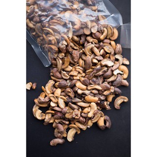 HẠT ĐIỀU RANG MUỐI VỠ HẠT CÒN VỎ LỤA 500gr