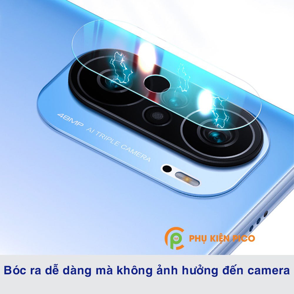 Cường lực camera Redmi K40 Pro độ cứng 9H trong suốt - Dán camera Xiaomi Redmi K40 Pro