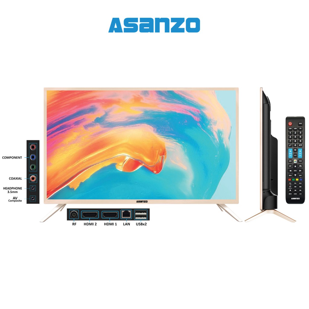 Smart Tivi Asanzo 32 inch - 32AS100 (New 2020)