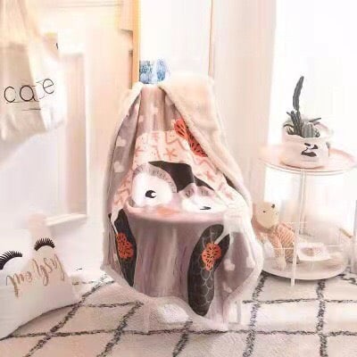 CHĂN LÔNG CỪU CHO BÉ