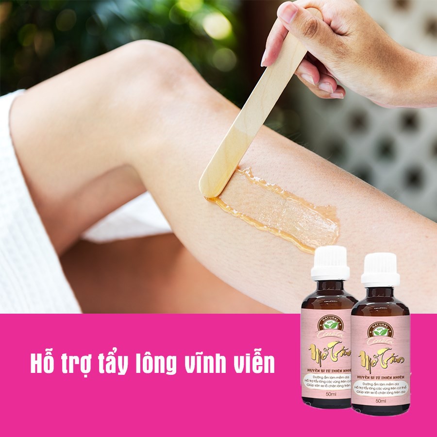 Mỡ trăn Cenota hỗ trợ triệt lông vĩnh viễn - Dưỡng da - Se khít lỗ chân lông