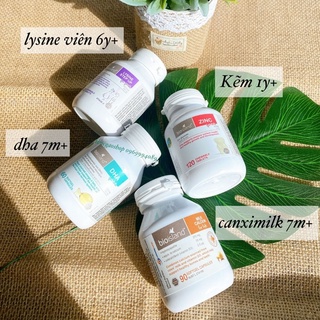 Viên uống bổ sung Kẽm Bioisland ZinC for kids 120 viên 1y+