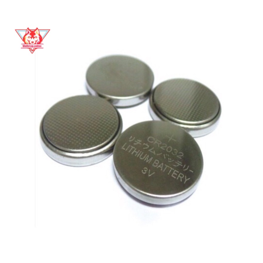 Pin Cmos 3V Lithinum CR2032 dùng cho chip định vị, đồng hồ, máy tính, remote điều khiển
