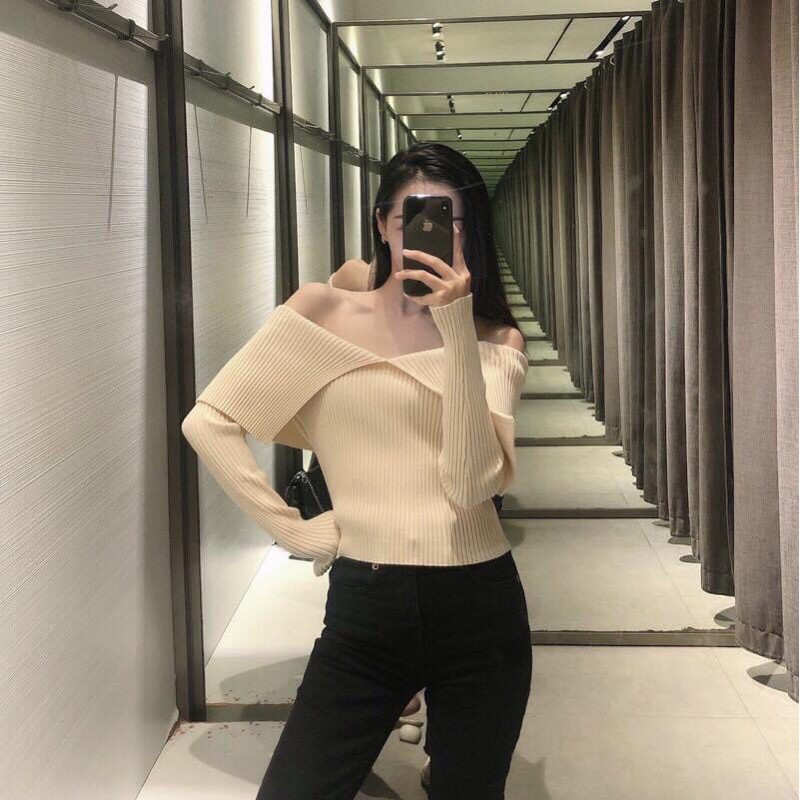 Áo len zara size Xs lẻ 1 chiếc giá 100k