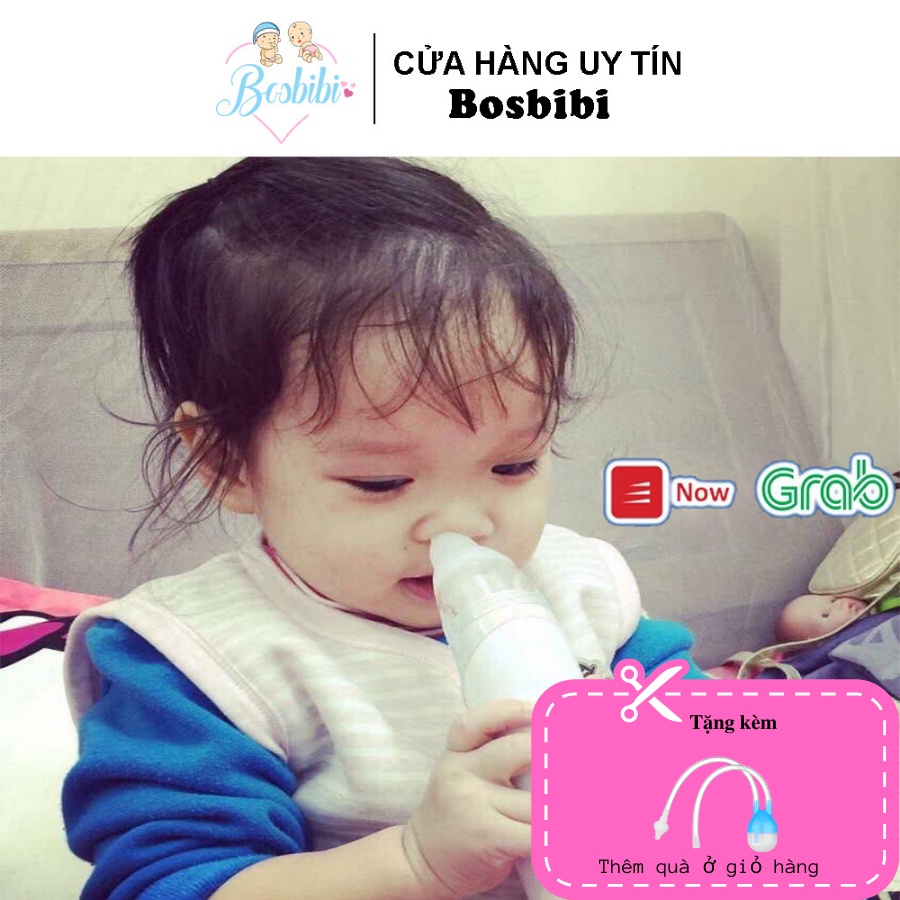Máy Hút Mũi Tự Động Cho Trẻ Em - Chống Viêm - Tặng Kèm Thêm Đầu Hút