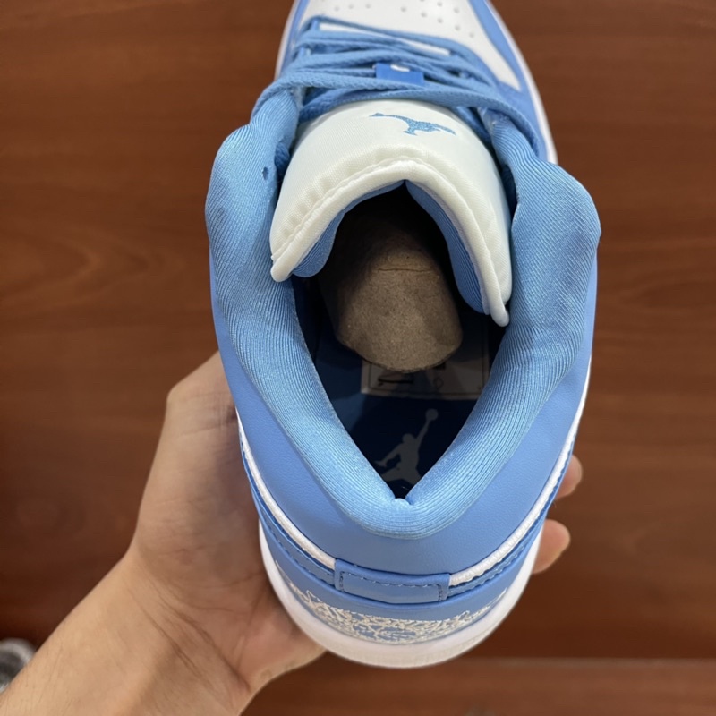 Giày thể thao sneaker jordan 1 low UNC Blue - Fullbox