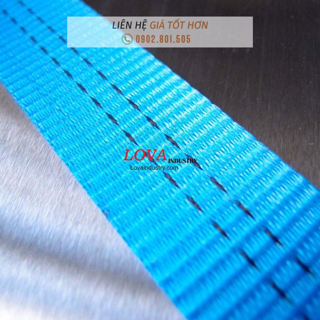 Cuộn Dây đai dù, Dây đai Polyester chằng hàng bản 35mm Liên Sơn Kho Sài Gòn