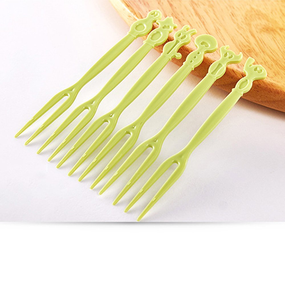 Set 50 dĩa - ăn trái cây đồ tráng miệng bằng nhựa cao cấp an toàn nhỏ xinh tiện lợi 88272 Korea Store 88