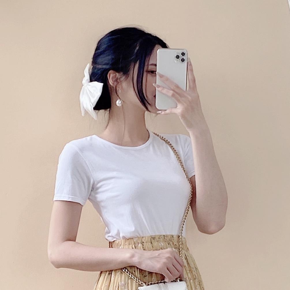 Áo thun basic trơn cổ tròn A1244 BEGIE