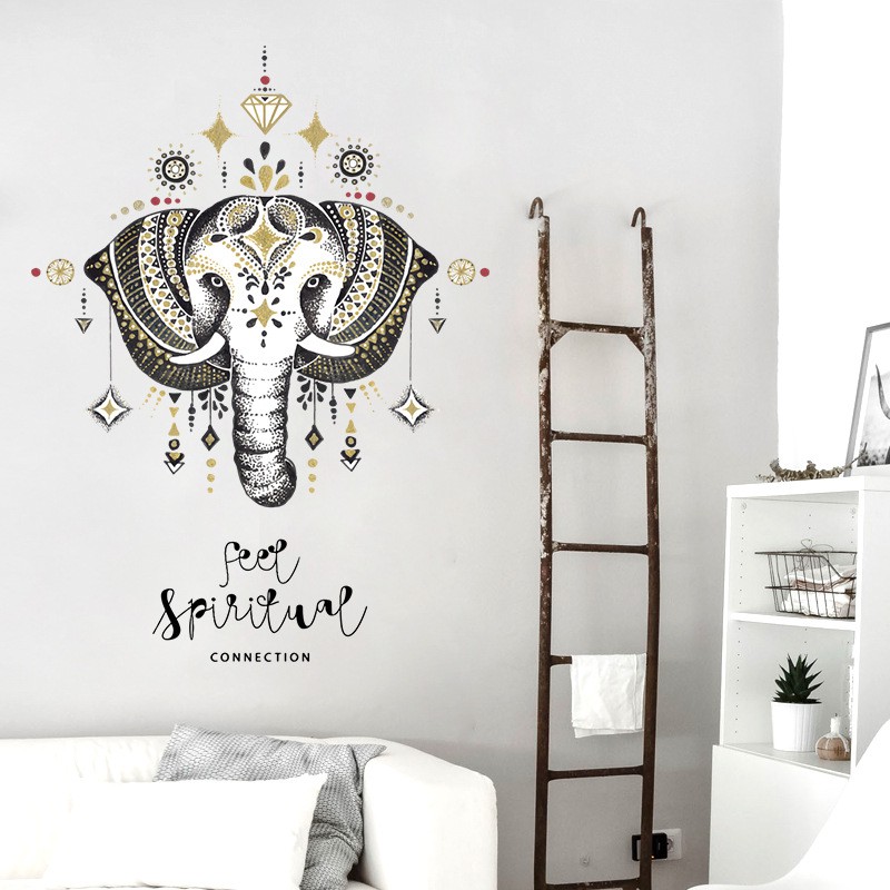 Decal Dán Tường Hình Dán Cửa Sinh Động - Được Chọn Mẫu