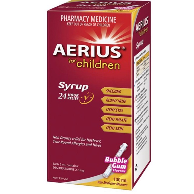 Combo 2 lọ Aerius 100ml