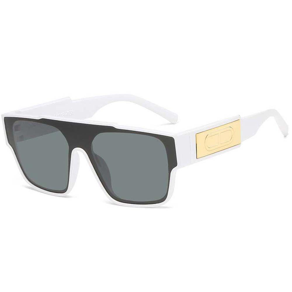 Kính Râm Chống Tia UV Chống Phản Quang Họa Tiết Da Báo WMES15H Phong Cách Retro Dành Cho Nam