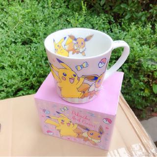 ⭐Móc Khóa Hình Động Vật Dễ Thương⭐Cốc Uống Cà Phê Bằng Sứ In Hoạt Hình Pikachu Dễ Thương