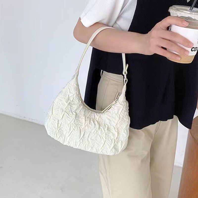 Túi Đeo Vai Bằng nylon Phong Cách Đường Phố Hàn Quốc Cho Nữ