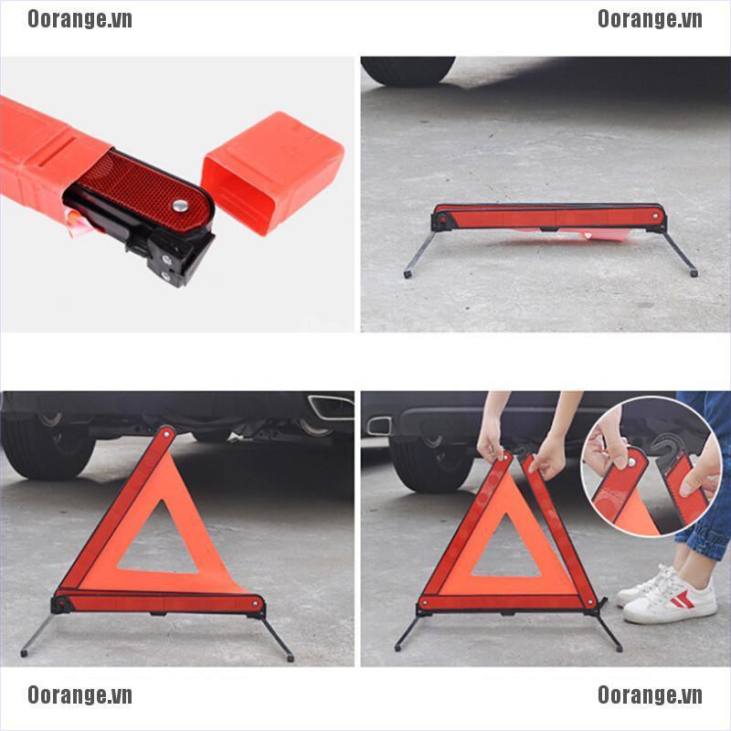 Biển Cảnh Báo Hình Tam Giác Màu Sắc Phản Quang Cỡ Lớn