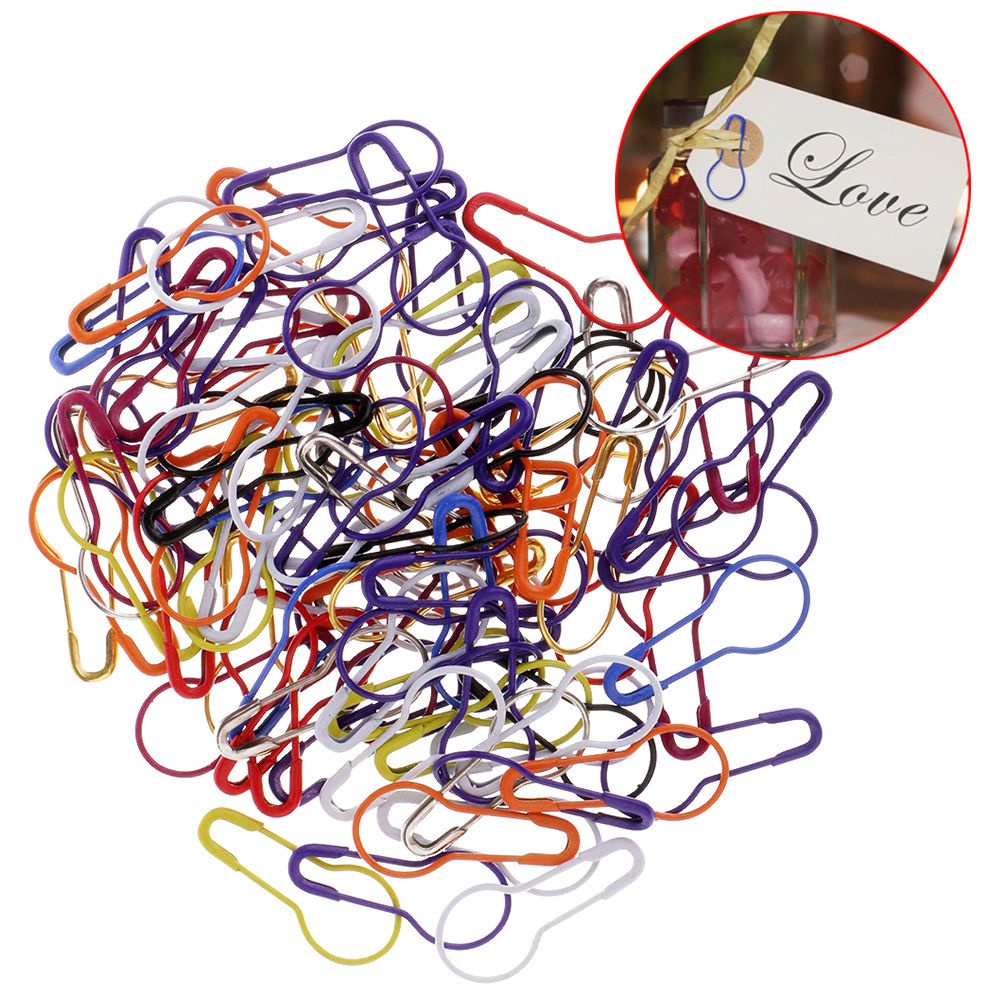 Bộ 100 Kẹp Cố Định Dùng Đánh Dấu Đan Len Diy Mới