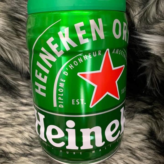 Bia HEINEKEN BOM 5 lít date 4/2023